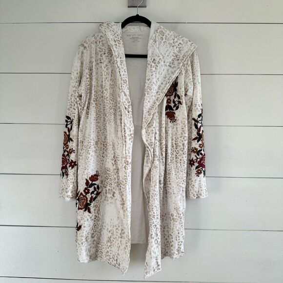 Karyn Seo Women’s Small Embroidered Handmade Open Cardigan Jacket - Picture 1 of 4